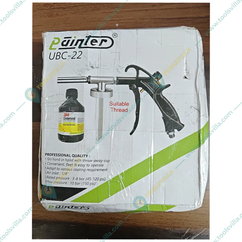 Painter Spray Gun Under Body Coating Gun, 150 Psi Max. Pressure (UBC-22)
