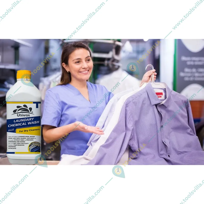 Uniwax 1Kg Laundary Chemical Wash UL22 for Dry Cleaning of all Fabrics Like Suite, Saree, Woolen, Blazer, Coat, Shirts