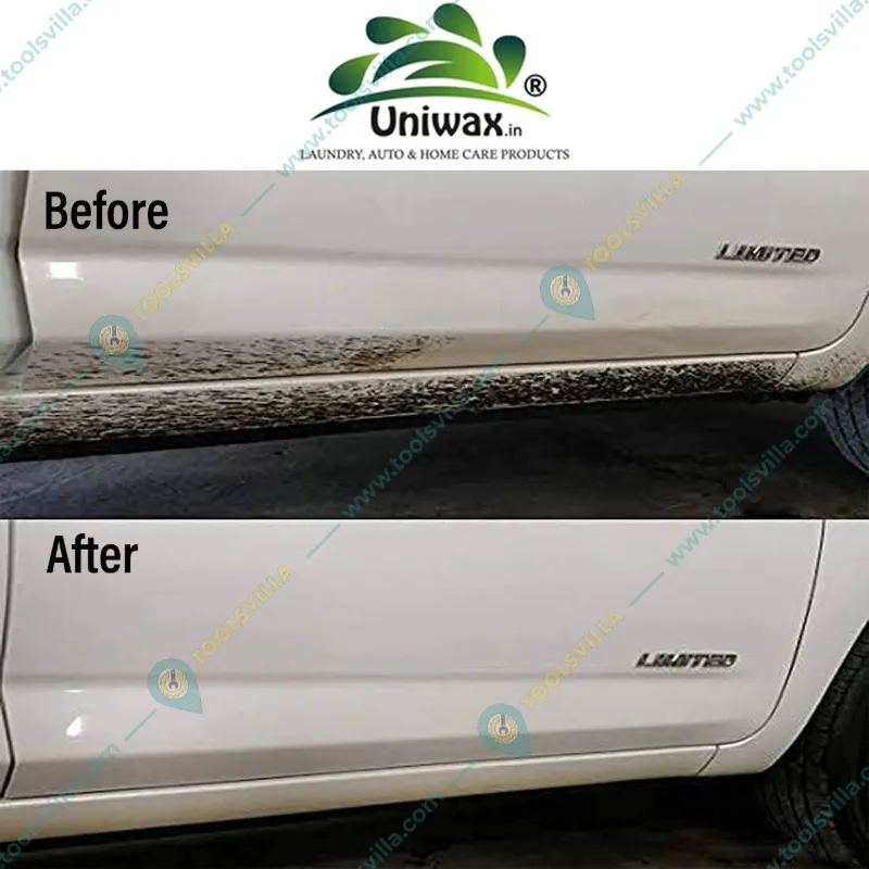 Uniwax 1L Tar & Bug Remover to Clean Moderate Scratches Bird Droppings, Tar and Tree Sap 