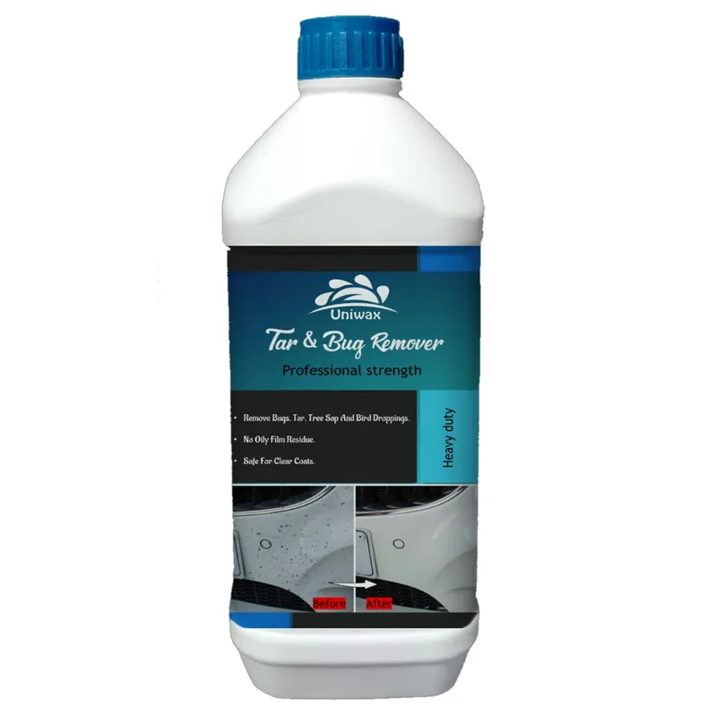 Uniwax 1L Tar & Bug Remover to Clean Moderate Scratches Bird Droppings, Tar and Tree Sap 