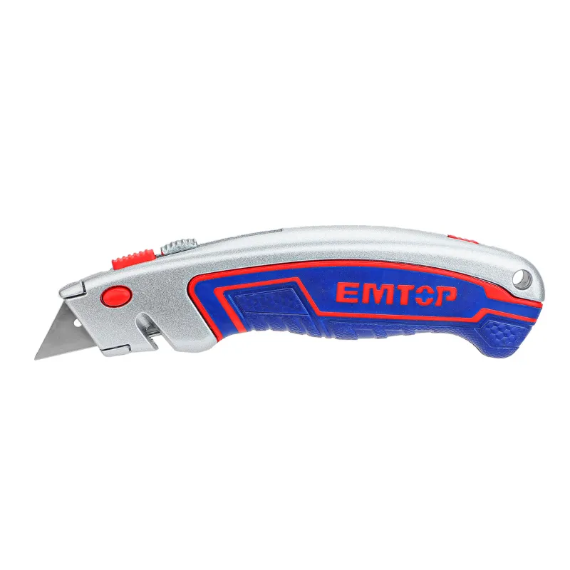 Emtop 61x19 mm Utility Knife (ESNKT6128) With 6PCS SK5 blades 