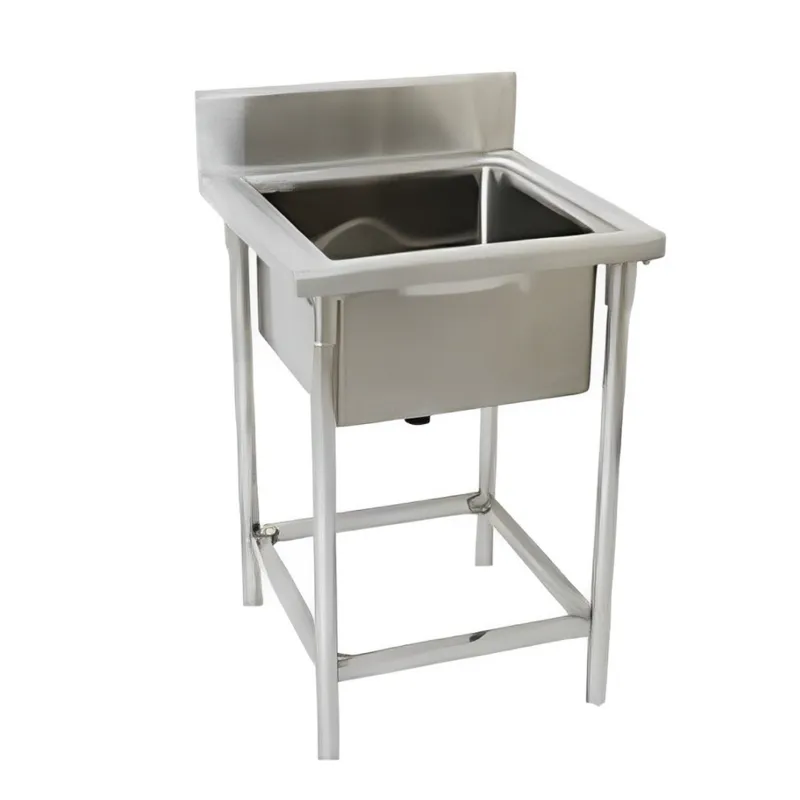 Stainless Steel Single Utility Sink for Commercial Purposes