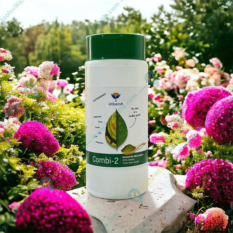 Utkarsh Combi-2 (EDTA Chelated Fertilizers, Mix Micronutrient) |  Prevents Mix Crop Deficiencies | 1 kg(Pack-1 x 1 kg)