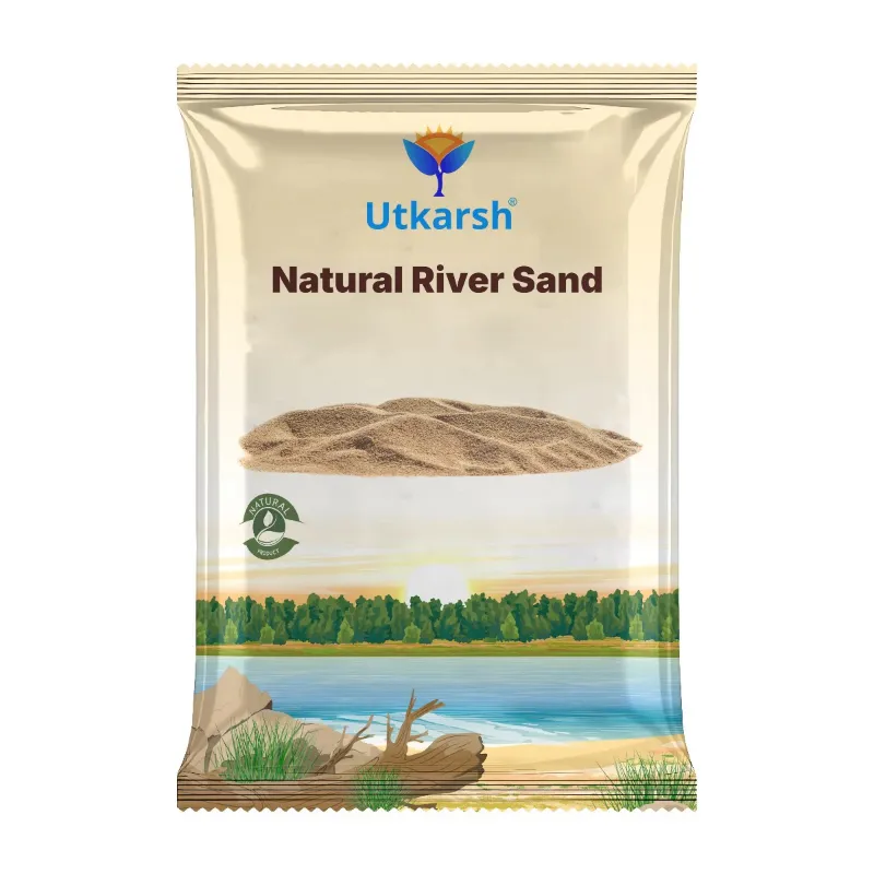 Utkarsh Natural River Sand (Substrate Pure Organic Plants Soil Mix Additive | River Sand for Aquarium) | 900 gm(Pack-1 x 900 gm)