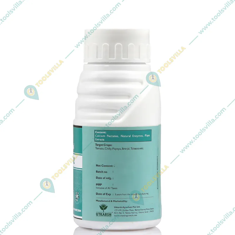 Utkarsh VIROZ | Natural Plants Extract | Viricide - Controls Yellow Mosaic and Leaf Curl Virus Sucking Pests(Quantity-250 ml)