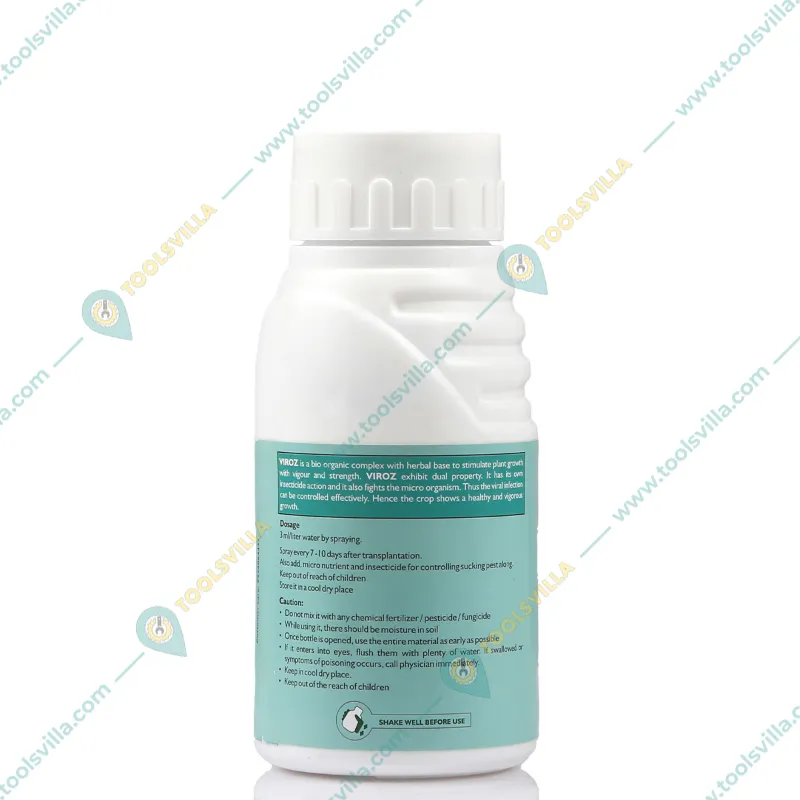 Utkarsh VIROZ | Natural Plants Extract | Viricide - Controls Yellow Mosaic and Leaf Curl Virus Sucking Pests(Quantity-250 ml)