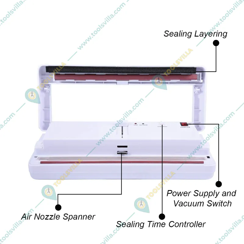 Heavy Duty DZ300A Semi Automatic Household Vacuum Sealer Machine