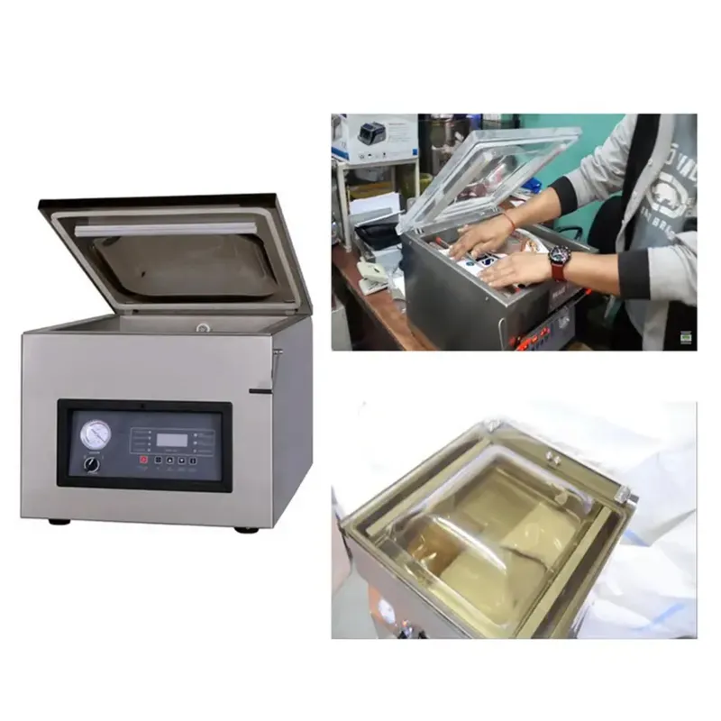 Worship Packaging 260 × 10 mm Vacuum Packaging Table Top Machine , 1kW