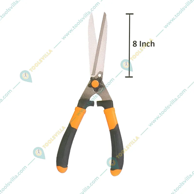 Heavy Duty 18.5 Inch Hedge Shear of Carbon Steel Blade with Adjustable Knob
