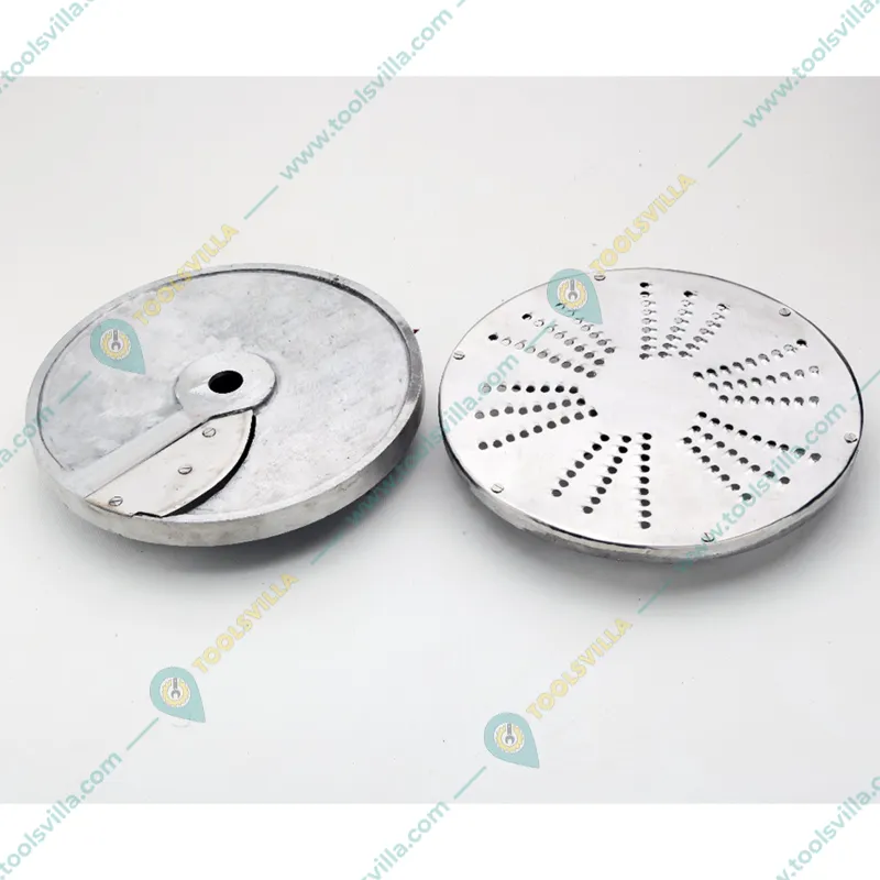  2 HP Motor Operated Stainless Steel Body Vegetable Cutter Machine with 7 Types of Cutting Blades
