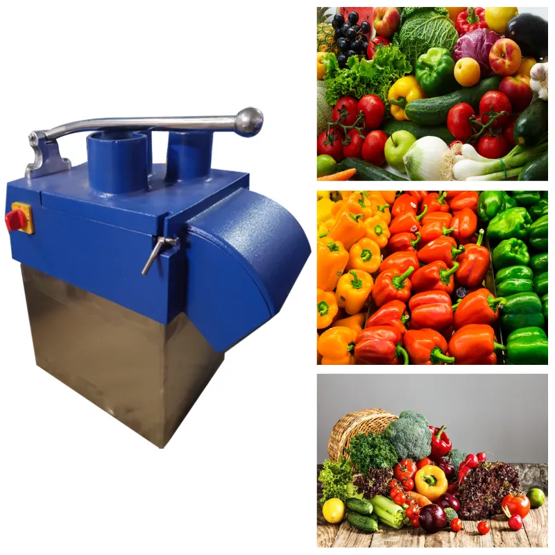 0.5HP Motor Operated Vegetable Cutter Machine with Stainless Steel Blades