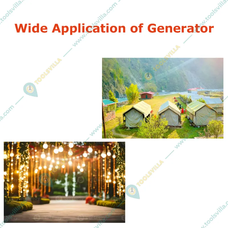 Vinspire 3 KVA Self Start Single Phase Portable Petrol Generator with 15 Litre Tank Capacity (LX3500)