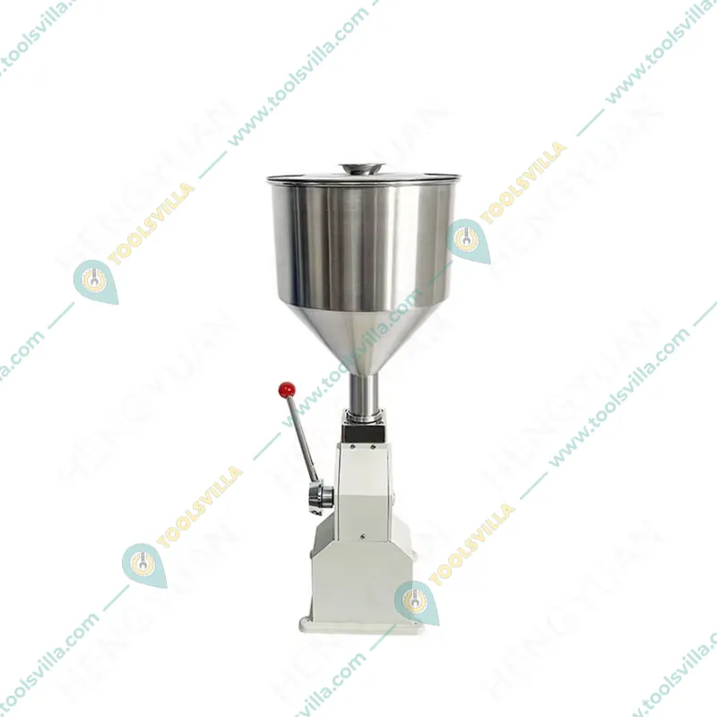 Hand Operated High Viscosity Liquid Filler Machine for Mustard Oil, Honey, Sauces, Jam, Juices, Vegetable Oils