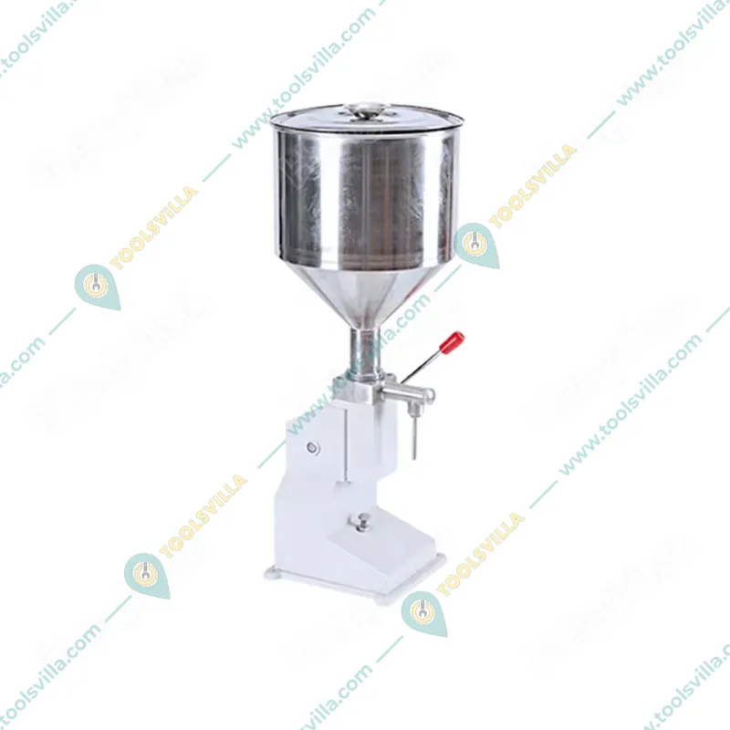Hand Operated High Viscosity Liquid Filler Machine for Mustard Oil, Honey, Sauces, Jam, Juices, Vegetable Oils