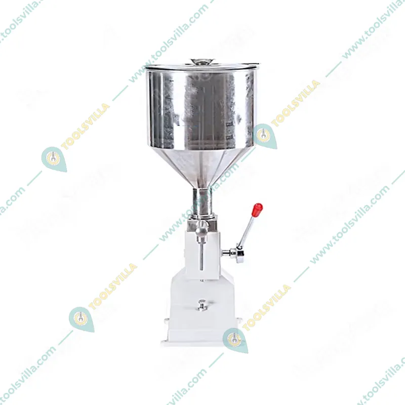 Hand Operated High Viscosity Liquid Filler Machine for Mustard Oil, Honey, Sauces, Jam, Juices, Vegetable Oils