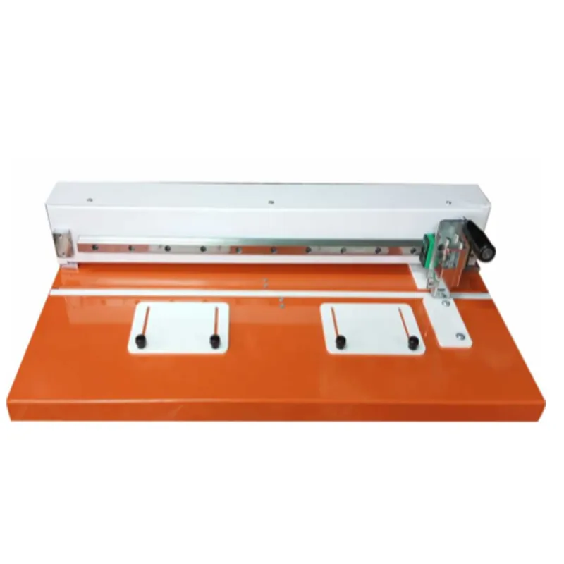 Manual V 24 inch Grooving Machine for Sample making and Small Run Production