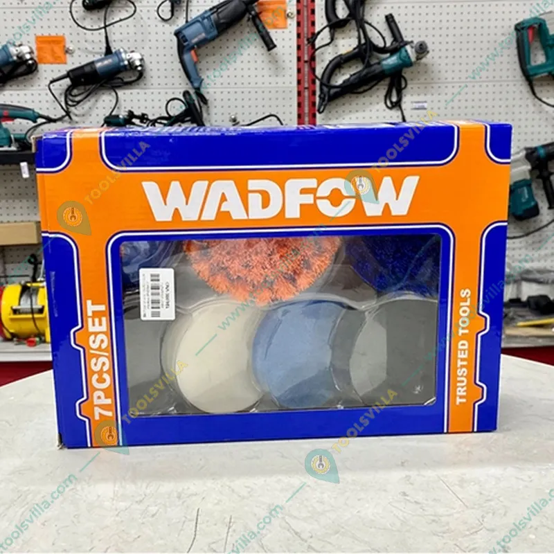 Wadfow 7-Pcs Drill Powered Scrub Brushes (WND5402)