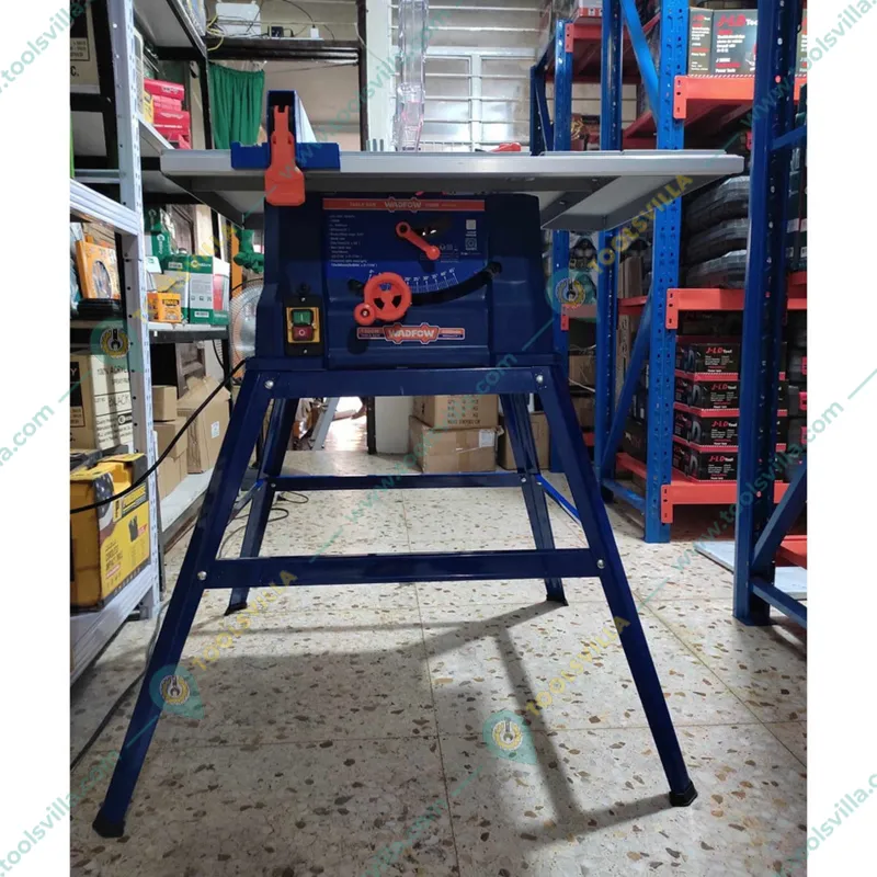 Wadfow (WTS1A1500) Table Saw - 1500 W Power, Φ-254 mm Blade, 4500 RPM