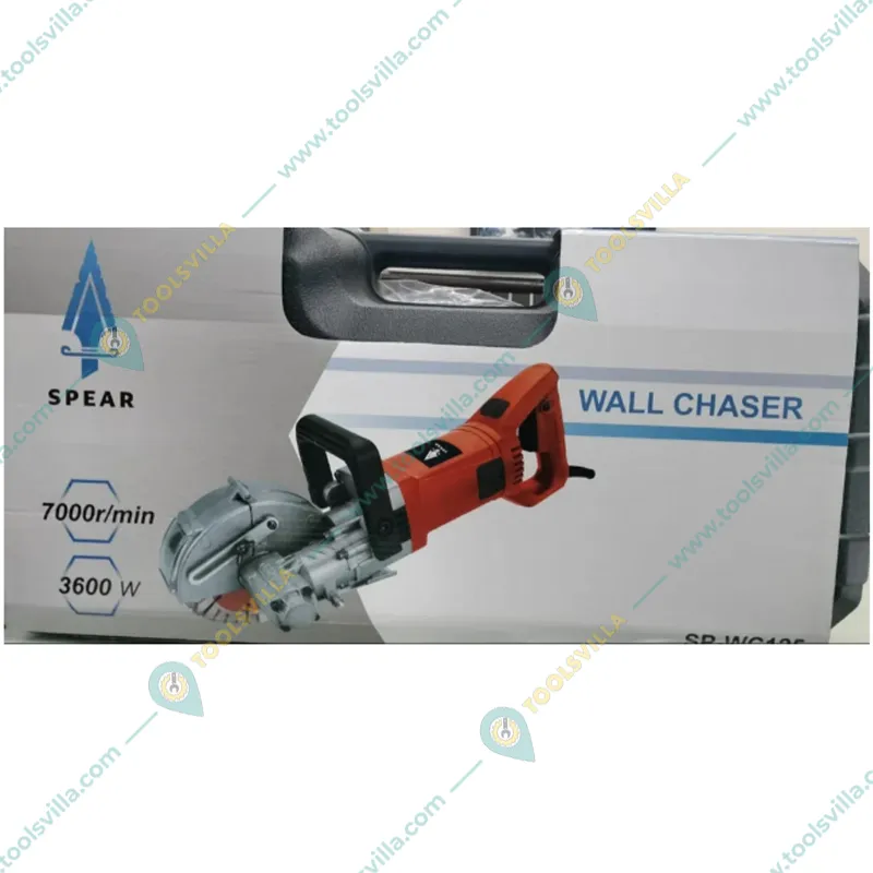 Premium Quality 125 mm 3600 Watt Wall Chaser Machine, 7000 RPM