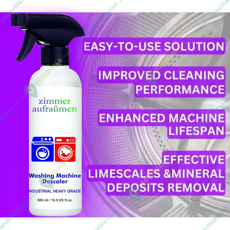 Zimmer Aufraumen 500ml Washing Machine Descaler, Industrial Heavy Grade