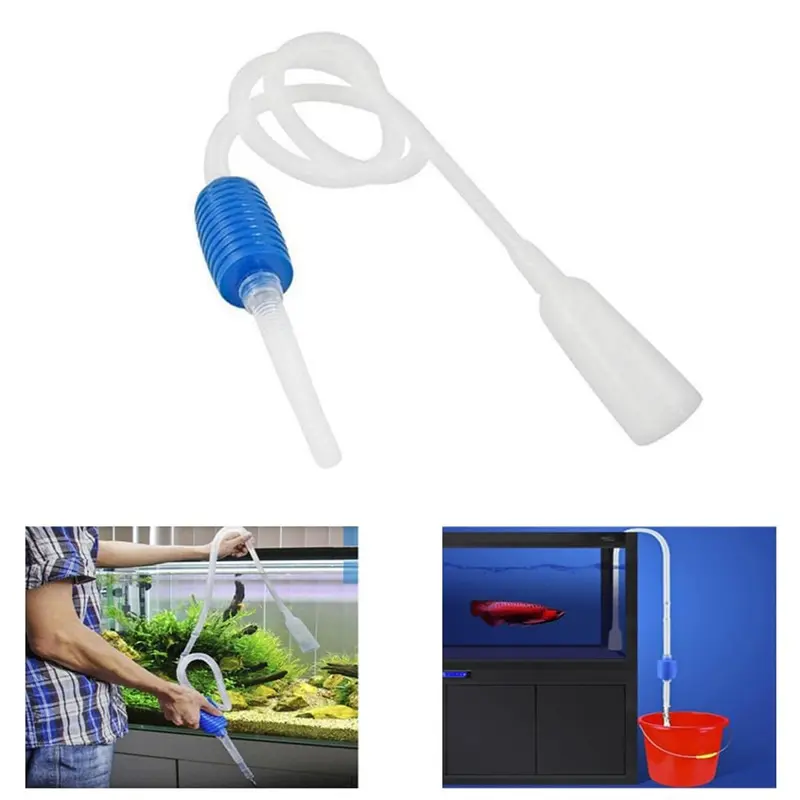Water Gravel Cleaning Syphon Pump Fit for all Aquarium and Fish Tank & Ideal for Water Changing and Gravel Cleaning Fish Tank Water
