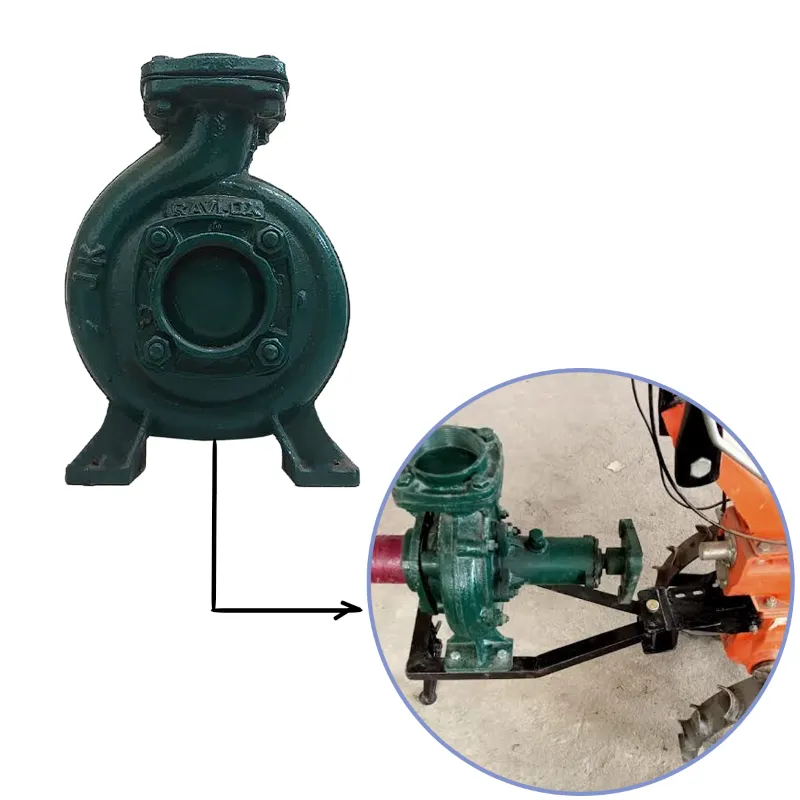 Fuel Operated Water Pump with Stand for Power Tiller