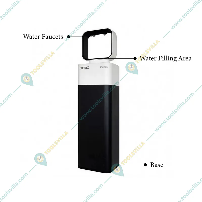 USHA i-Sense Water Dispenser With 3L Cold & 1L Hot Water Storage Capacity, 230V Single Phase