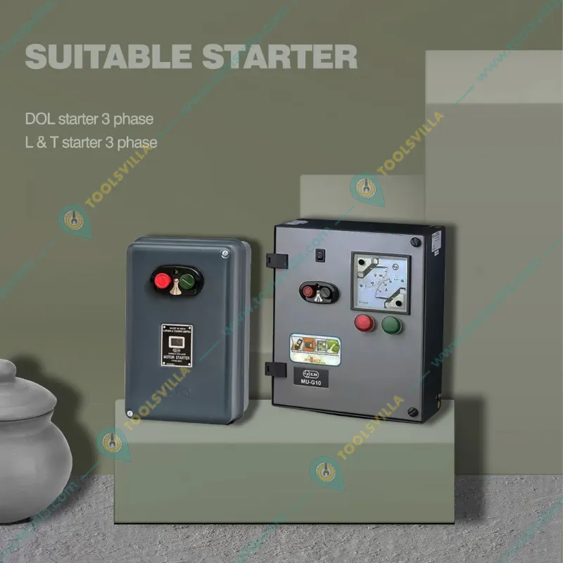 Vahra Fully Automatic Water Level Controller With 5 Carbon Sensor Kit For All 3Phase Submersible Starter Panel (V50R3P)