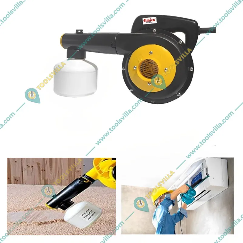 Elmico 2 in 1 Air Blower Cum Sanitizer Sprayer  With Carbon Brush (MSB-18+C) (6 Month Warranty)
