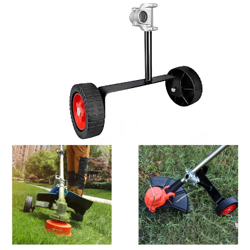 Wheel Attachment for 2 Stroke and 4 Stroke Sidepack and Backpack Brush Cutter(Size-28 mm)