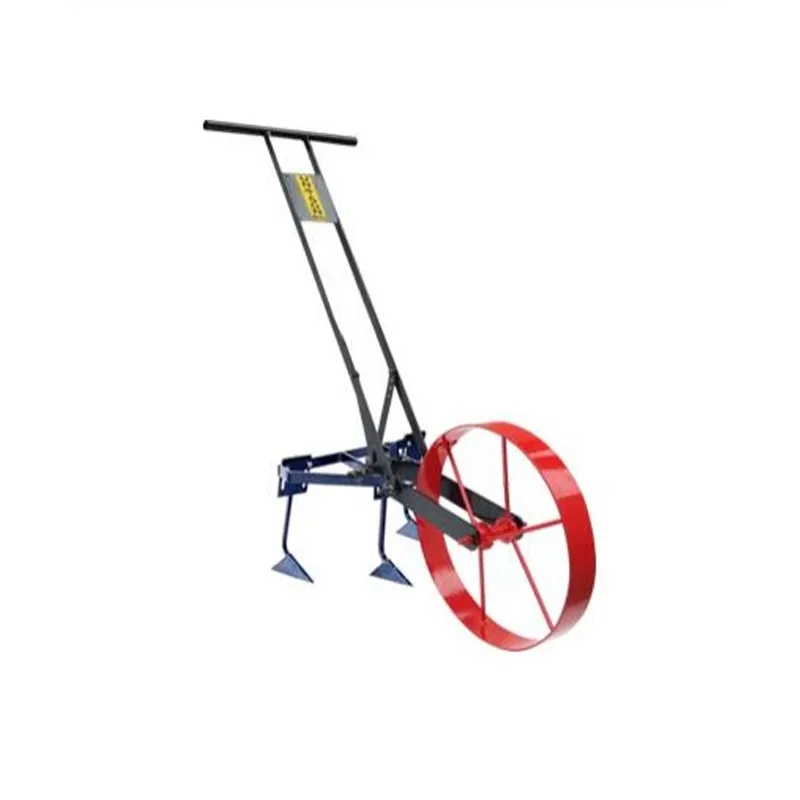 Wheel Hoe Weeder with 3 Tooth Tines (Adjustable Handle)