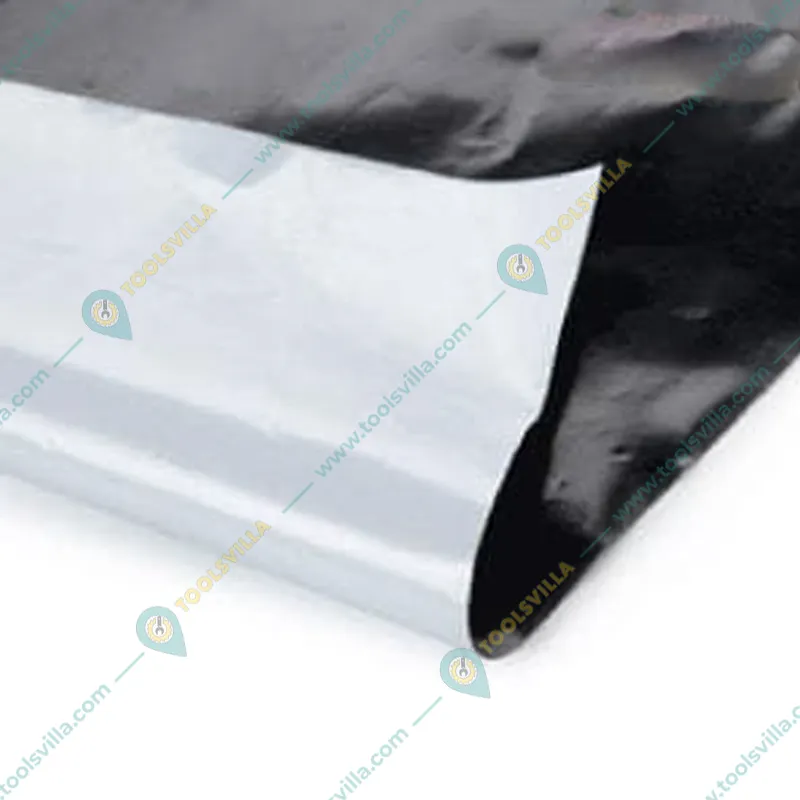 Iris Polymers Premium Quality 1.2 x 400 meter Black and White Mulching Sheet with 3 months Warranty for 3 months Crops
