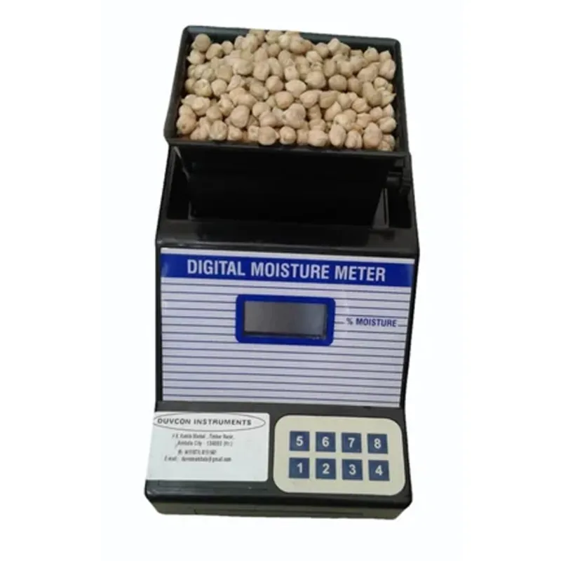 Duvcon Digital Grain Moisture Meter for White Gram | 1 Year Warranty