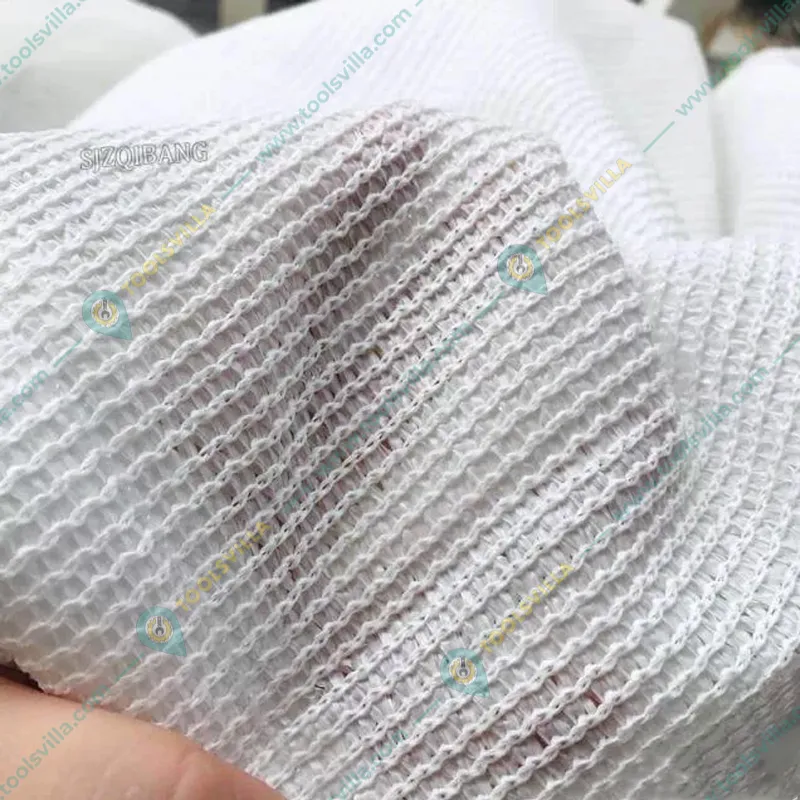 High Quality 50% Tape x Tape White Shade Net for Home, Garden, and Nursery | 85 GSM(Size-5.5 x 50 meter)