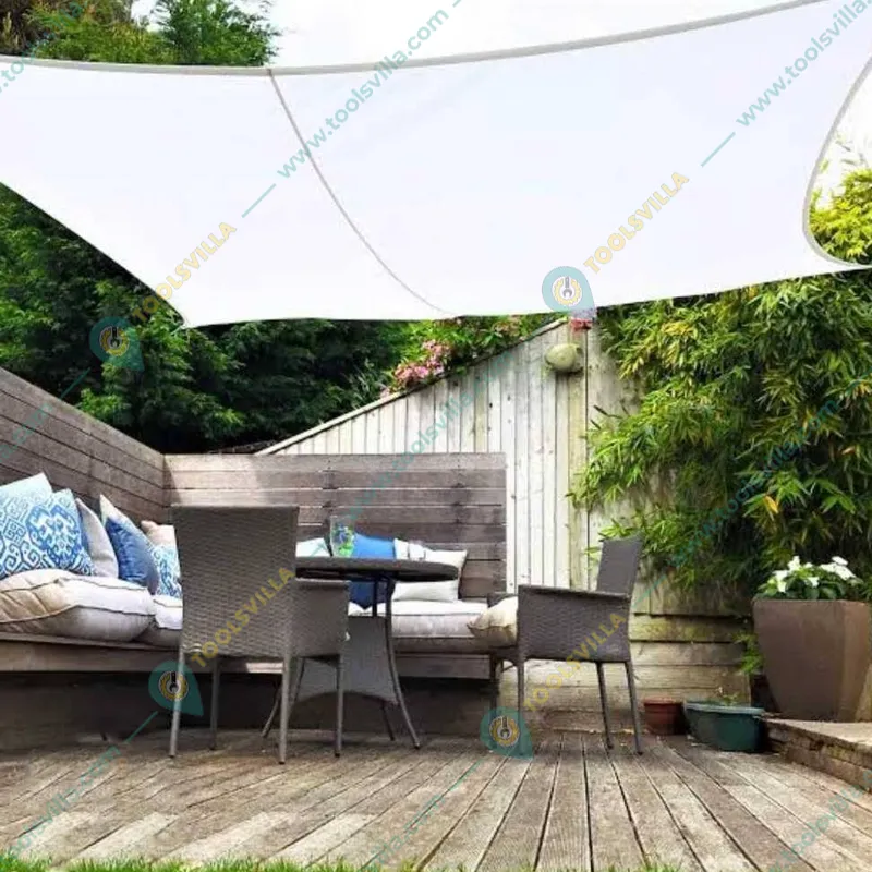 High Quality 50% Tape x Tape White Shade Net for Home, Garden, and Nursery | 85 GSM(Size-5.5 x 50 meter)