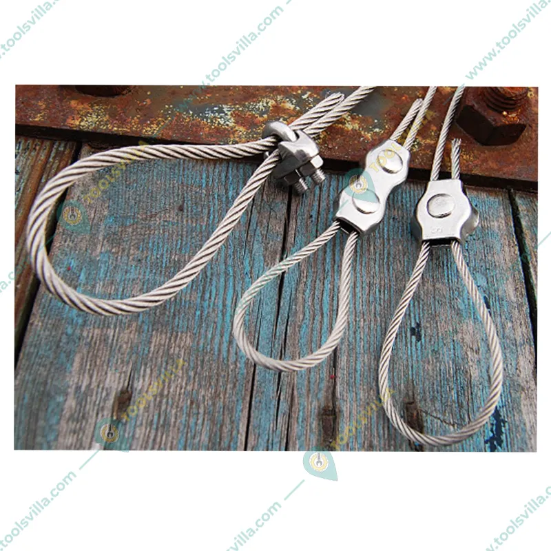 Heavy Duty Wire Rope Clamp (Size-3 mm,Pack-20 Pcs)