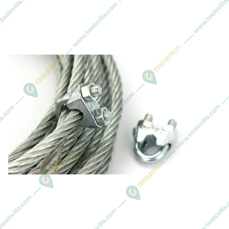 Heavy Duty Wire Rope Clamp (Size-3 mm,Pack-20 Pcs)