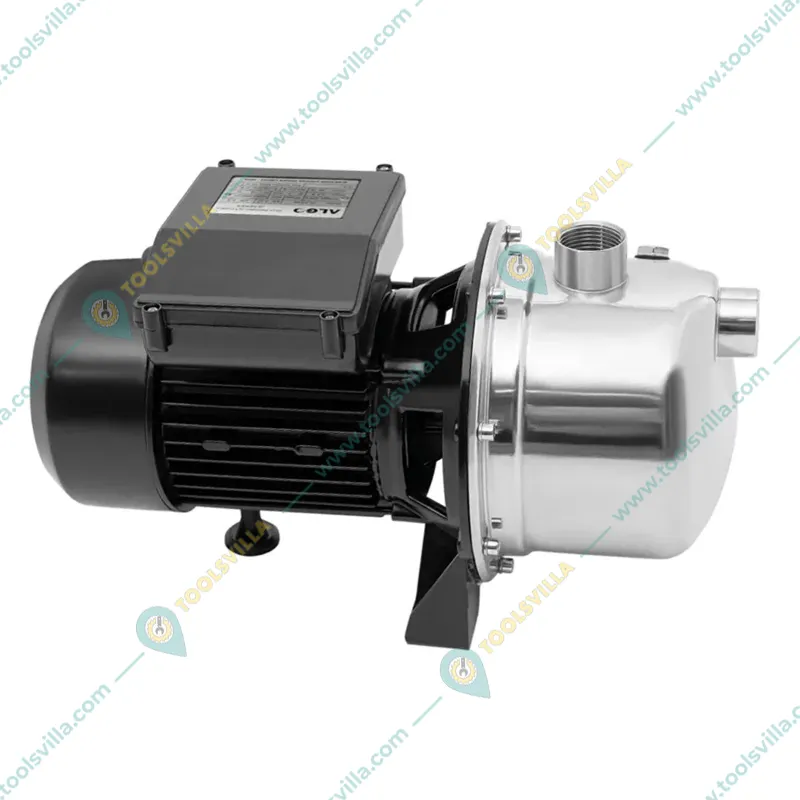 Algo 1.5Hp Single Phase SS Pressure Booster Pump With Automatic Pump Controller, 40m Head (JS Series) - 1 Year Warranty