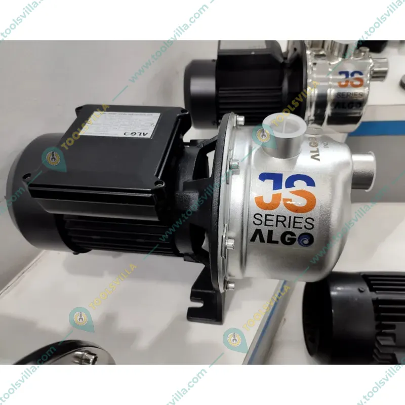 Algo 1.5Hp Single Phase SS Pressure Booster Pump With Automatic Pump Controller, 40m Head (JS Series) - 1 Year Warranty