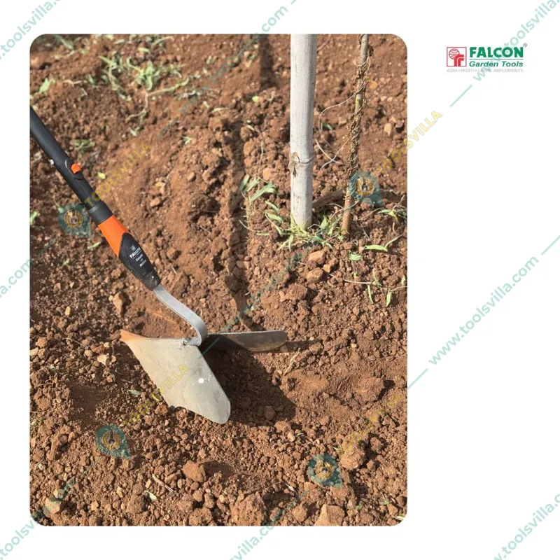 Falcon Premium Hand Ridger FPHR-521 CQ: Designed for Easy Ridging of Potatoes, Beans, and More