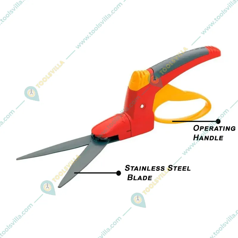 Wolf-Garten RI-LL Comfort Single Handled Grass Shears
