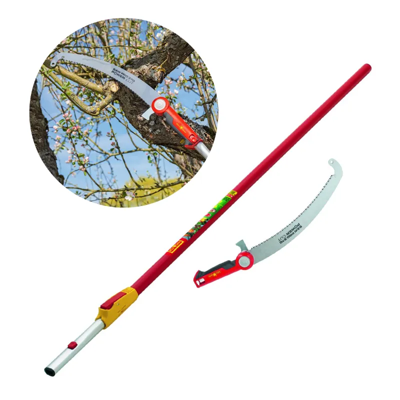 Wolf Garten Multi-star Power Cut Pro 370 Pruning Saw with Telescopic Handle ZM-V4