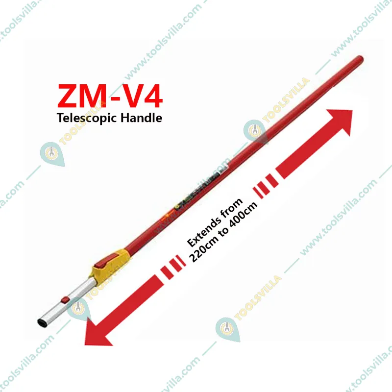 Wolf Garten Multi-star Power Cut Pro 370 Pruning Saw with Telescopic Handle ZM-V4