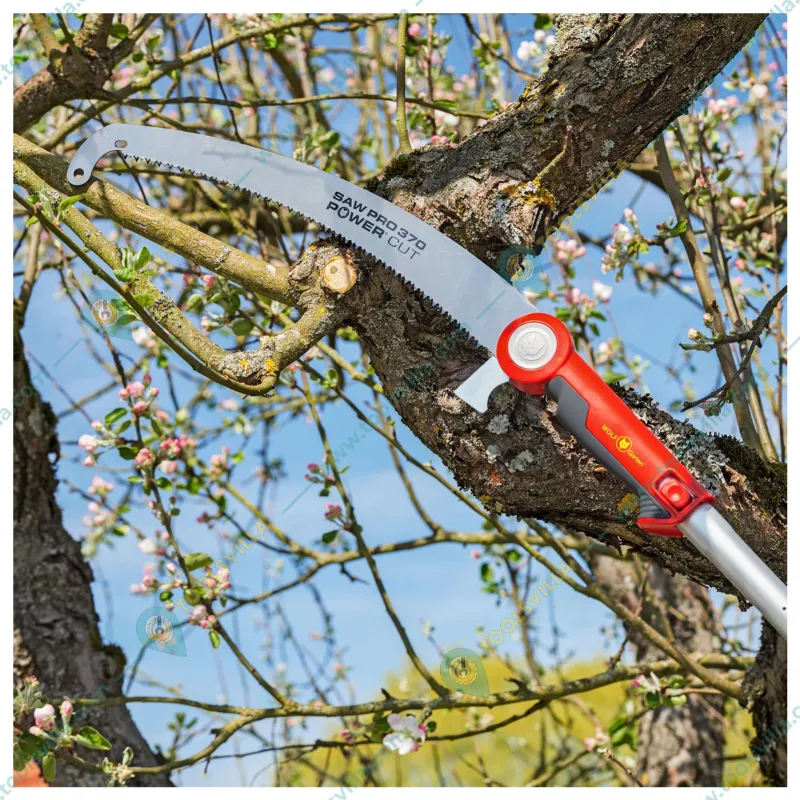 Wolf Garten Multi-star Power Cut Pro 370 Pruning Saw with Telescopic Handle ZM-V4