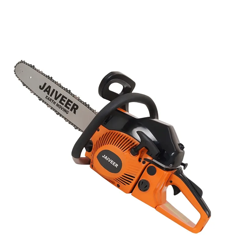 Jaiveer 52-cc Petrol Chainsaw with 22 inch Guide Bar and Free Accessories (1 Year Warranty)