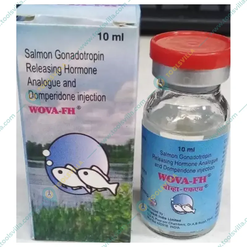 WOVA FH 10 ml Fish Breeding Hormone Injection for Effective Induced Breeding of Fishes (Pack Of 2)