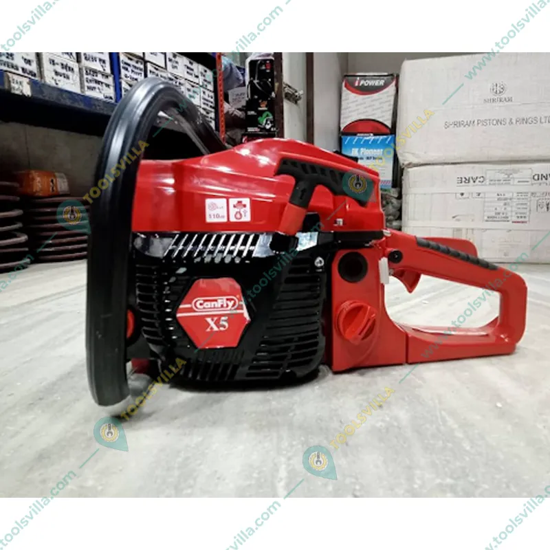 Canfly X5, 58-cc, Petrol Chainsaw with 18 inch Guide Bar | Ideal for Cutting Tree, Logging Woods, and Gardening
