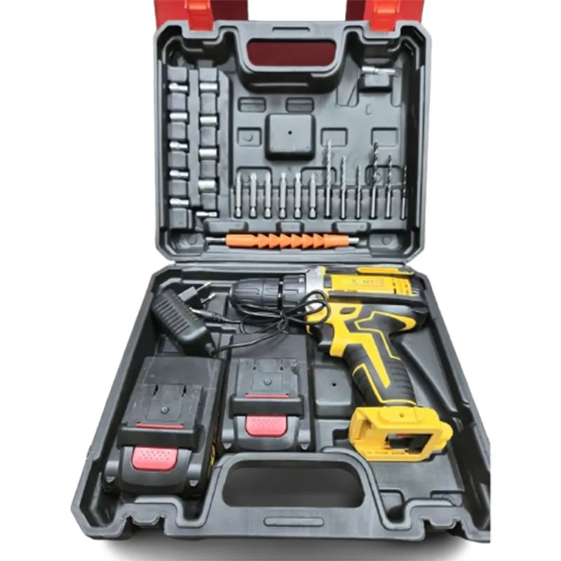 XLNT 10 mm 21V Cordless Drill Machine With Battery, Charger & Accessories, 1350 RPM (XTCDS-127)