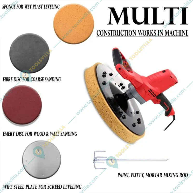 XLNT 380 mm 1280 Watt Electric Sander, 460 RPM (XL-WS 0923)