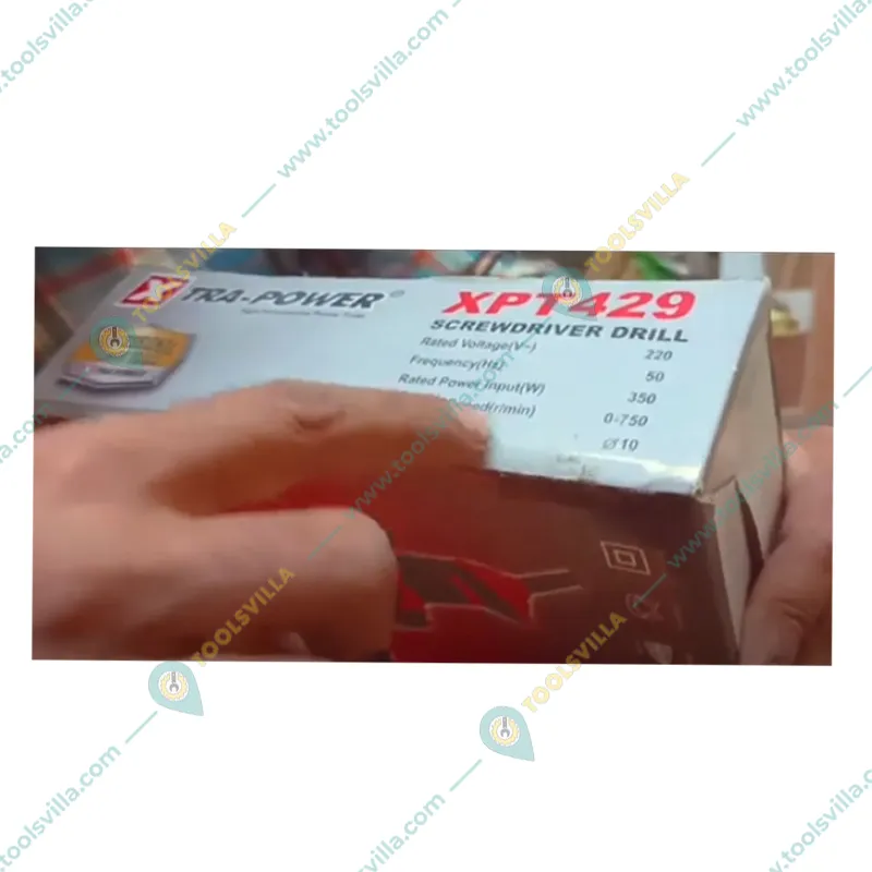 Xtra Power 0.8-10 mm Double Insulated Electric Corded Screwdriver Drill, 350 Watt & 750 RPM (XPT 429)